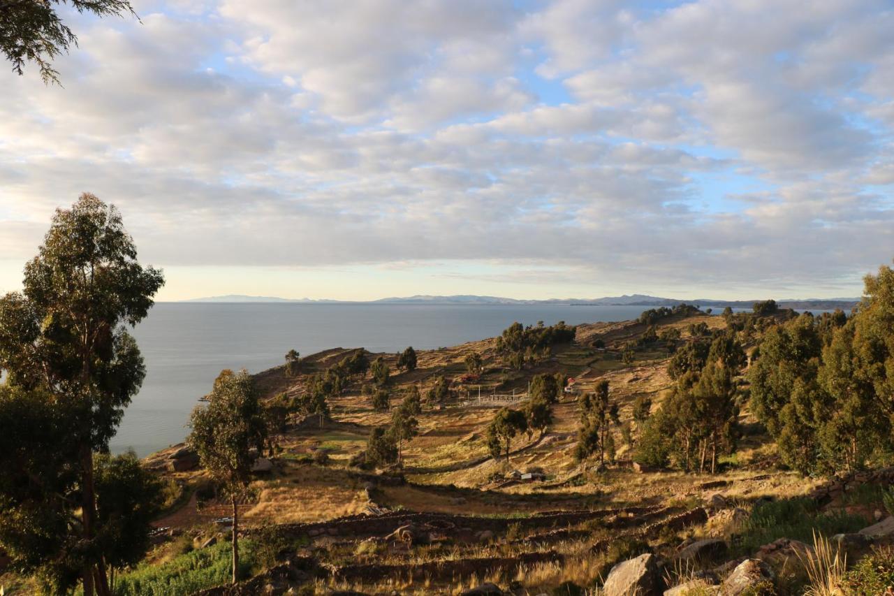 Inka Lake Taquile Lodge Huillanopampa Eksteriør bilde