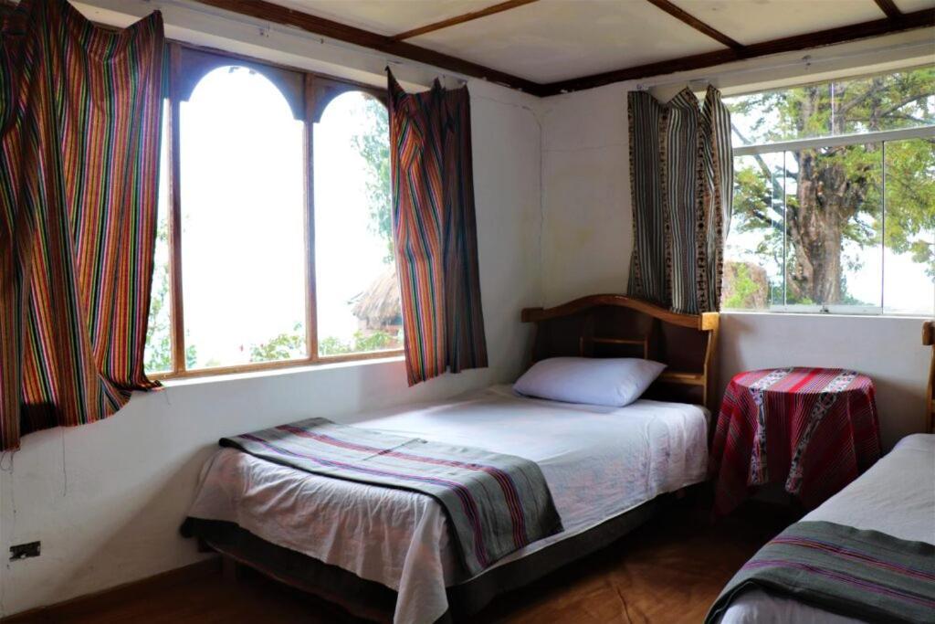 Inka Lake Taquile Lodge Huillanopampa Eksteriør bilde
