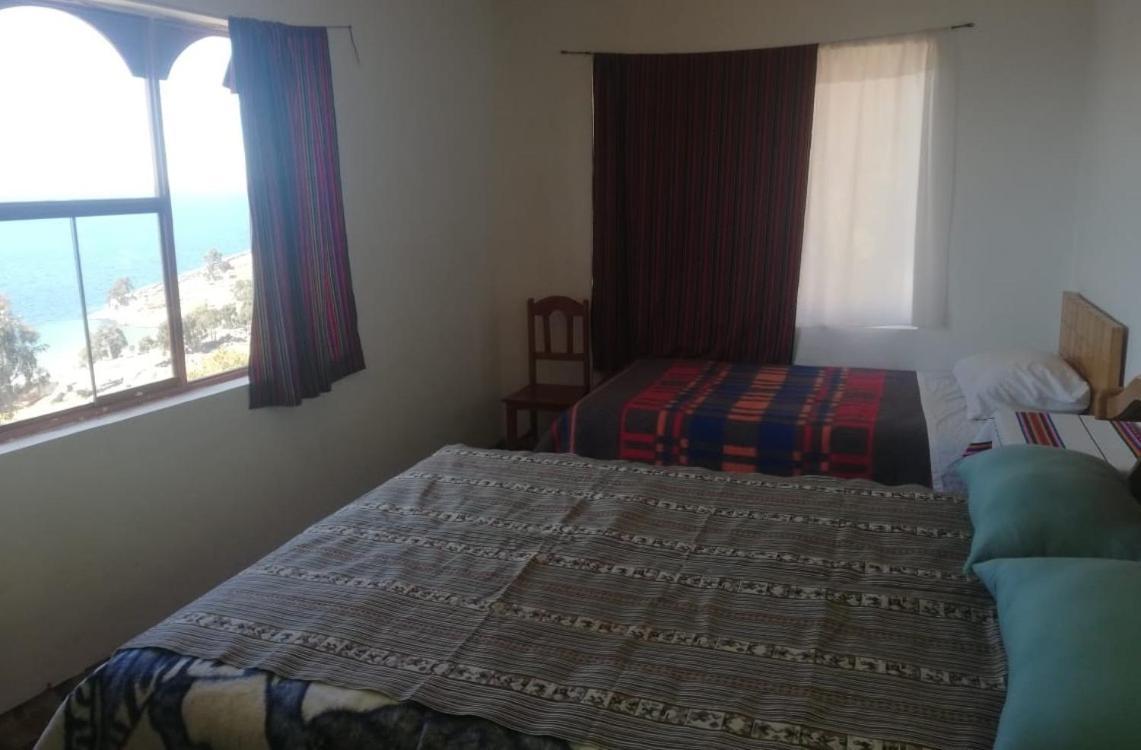 Inka Lake Taquile Lodge Huillanopampa Eksteriør bilde
