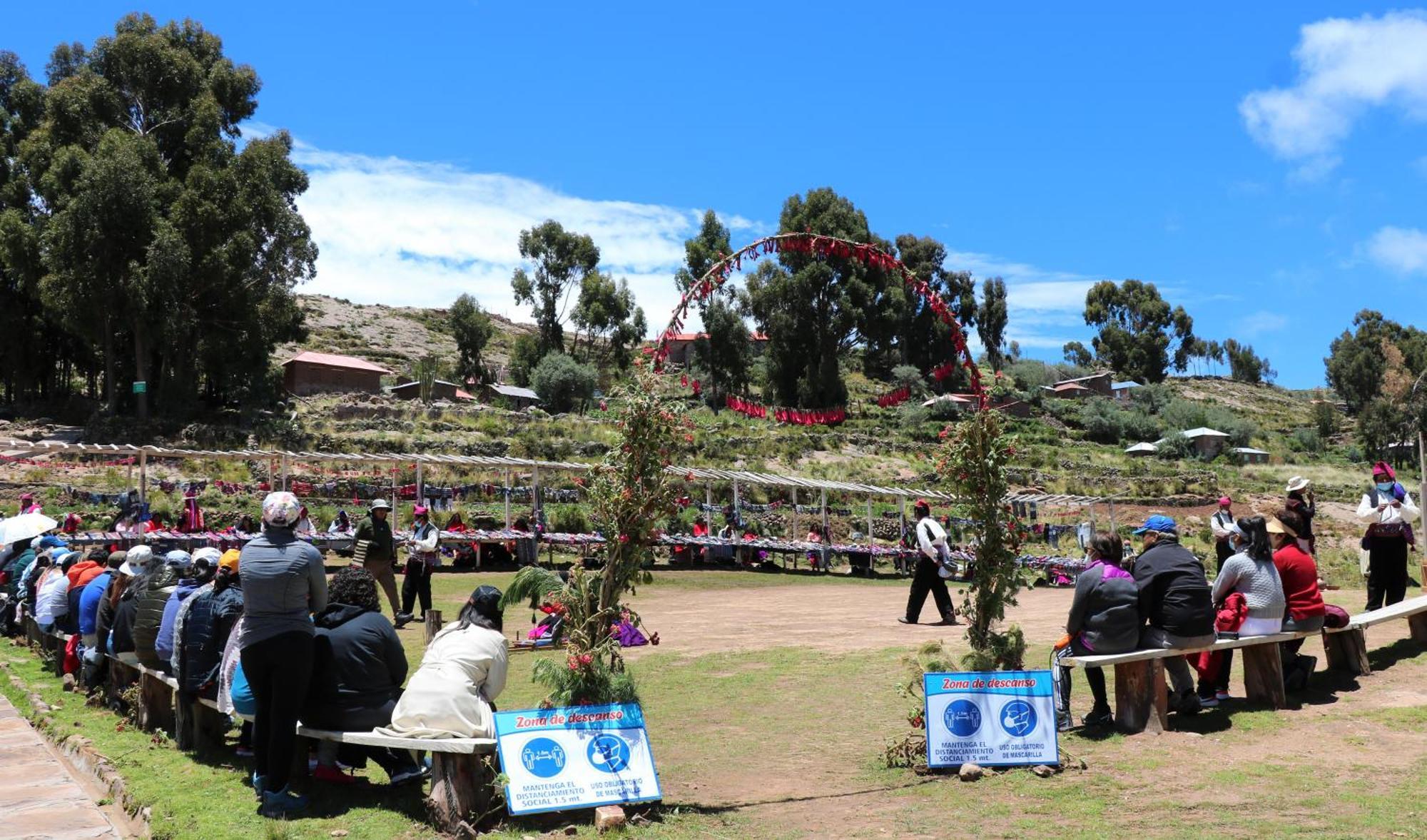 Inka Lake Taquile Lodge Huillanopampa Eksteriør bilde